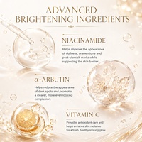 Crème Correctrice Anti-Taches HALORINNA 50g, Niacinamide Antioxydant Multi-Actif, Améliore le Teint Inégal pour un Teint Unifié