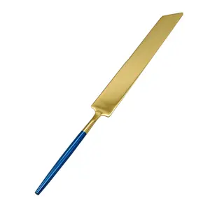 Ensemble de couverts écologiques argent mat serveur de gâteau double ton approvisionnement direct en usine - Product Image 2