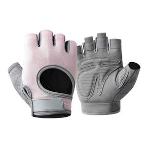 Buy High Quality Hand Protection Padded Wrist Gym <b>Gloves</b> Breathable Workout Fitness Half Finger Weight <b>Lifting</b> <b>Gloves</b> - Product Image 1