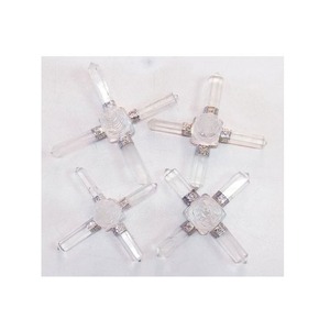 Agate Quartz clair 4 points de crayon Générateurs d'énergie Agate naturelle Outils de guérison énergétique Vente en gros de cristaux Amayra Exportations - Product Image 6