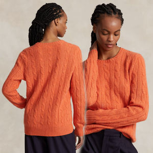 Premium unisexe câble-tricot cachemire pull hiver pull décontracté solide motif séchage rapide respirant grande taille à la mode - Product Image 4