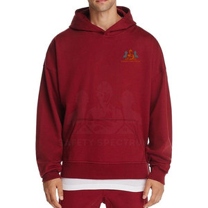 Sweat-shirts décontractés pour hommes, mode d'hiver, couleur unie, 100% coton, respirant, écologique, de haute qualité, en stock - Product Image 1