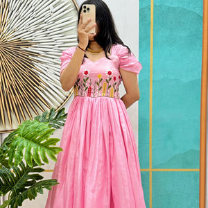 Algodón paquistaní Salwar Kameez Anarkali vestido trajes vestidos Salwar Kameez para mujeres vestidos indios - Product Image 1