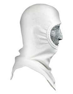 Tissu tricoté en aramide méta, interlock, simple couche, couleur personnalisée, matériau ignifuge, capuche anti-feu, niveau D, combinaison de protection - Product Image 4