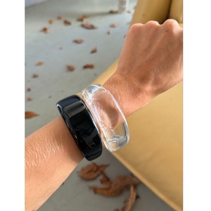 Handmade Luxury Resin Bangles for Ladies Stylish Fashion Accessory Smooth Polish Waterproof Custom Colors for Party Wedding Wear - Product Image 1