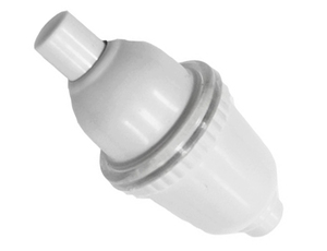 Pulsante a pressione bianco a polo singolo 250V 2A SOLO PER ESPORTAZIONE (F-Bright 1400240) - Product Image 1