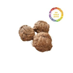 Pelota de Coco para perros, cuerda de fibra de coco Natural, pelota para masticar, accesorio para mascotas hecho a mano en Vietnam, respetuoso con el medio ambiente y de larga duración - Product Image 5