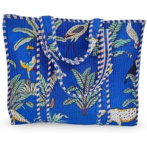 Sac fourre-tout fait à la main pour femmes microfibre couleur unie broderie matelassé été/hiver sacs de transport à bandoulière épicerie marché - Product Image 1