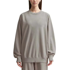 Sudadera con Capucha Extra Grande Estampada de Invierno Personalizada para Mujer, Sudadera de Estilo Urbano con Cuello Redondo de Felpa Gruesa, la Mejor y Más Económica - Product Image 1