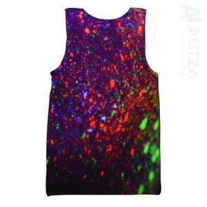 Débardeur coupe ample pour femmes respirant matériau à séchage rapide excellente évacuation de l'humidité sans couture tricoté Yoga Fitness broderie - Product Image 2