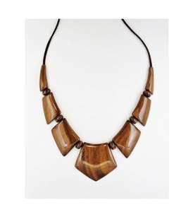 Ensemble collier et boucles d'oreilles en résine plaquée or moderne de haute qualité, style médaille, bijoux indiens de Dubaï (EAU) avec impression numérique sculptée - Product Image 4