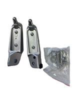 Ensemble de repose-pieds avant pour Bajaj Pulsar NS200 avec caoutchouc, pour moto, remplacement direct, qualité OEM