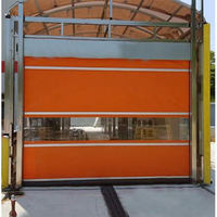 Vente directe d'usine - Porte automatique pour entrepôt industriel, salle blanche, porte à enroulement rapide en PVC, étanche, pour atelier