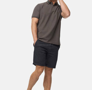 Hombres Polos Logotipo Personalizado Impreso Alta Calidad Lujo Hombres Camisa Polo Ropa Deportiva Manga Corta 100% Poliéster Algodón - Product Image 1