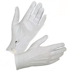 Guantes tácticos ligeros resistentes al agua de algodón blanco resistentes a Cortes y agujas - Product Image 3