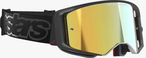 Gafas Alpinestars Supertech Vision Vista con Lente Espejo Negro Dorado - Product Image 4