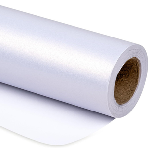 Papel de Regalo en Rollo con Recubrimiento Hermoso Personalizado al por Mayor para Bodas y Navidad, Estilo de Pulpa Reciclada - Product Image 1