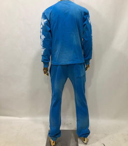 Conjunto deportivo personalizado unisex para hombre, chándal cónico de invierno, sudadera con logotipo, conjunto para hombre, proveedores - Product Image 2