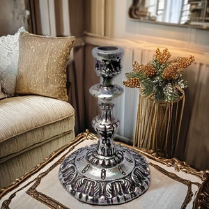 Candelabro de aluminio francés antiguo europeo, farol personalizado, decoración de mesa de Metal a bajo precio para Navidad, novedad - Product Image 5