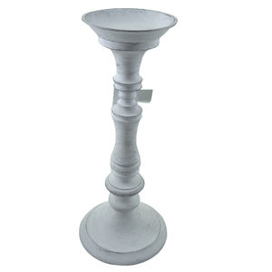 Soporte de pilar de vela de aluminio Color bronce soporte de vela de diseño de lujo para decoración de hogar y boda hecho a mano - Product Image 3