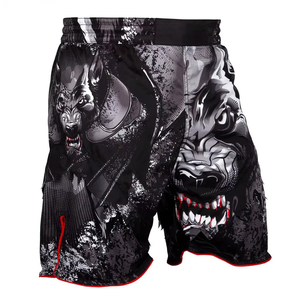 2025 New Customizable MMA Grappling <b>Shorts</b> <b>for</b> <b>Men</b> with Elastic Waist Breathable & Quick Dry Fabric <b>for</b> Boxing & Taekwondo - Product Image 1