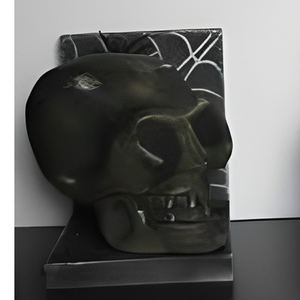 Abordable Metal Joker Face Serre-Livres Noir Décoratif Européen Accessoires Cadeaux Ornements Organisateur Artisanat - Product Image 2