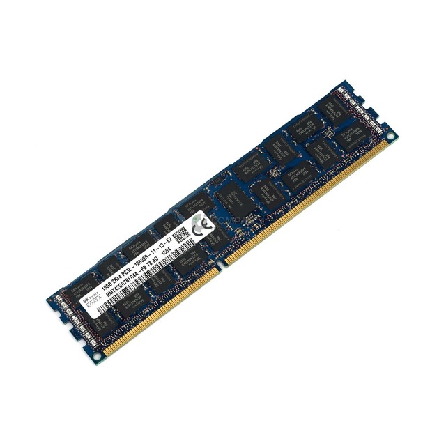 HMT42GR7BFR4A-PB HYNIX MEMORY 16GB 2RX4 PC3L 12800R DDR3 1600MHZ
