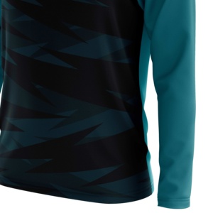 T-shirt de sport Premium Maintien Sportif Nouveau Style Haute Qualité 100% Coton Impression par Sublimation Logo Personnalisé Manches Longues Col Rond Taille Unique - Product Image 6