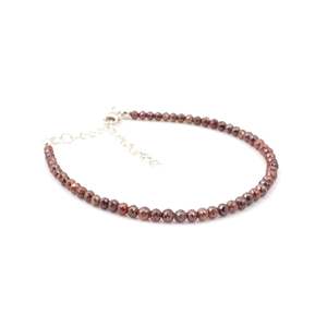 Champagne <b>Red</b> Diamond Balls <b>Bracelet</b> Elegant & Luxurious Diamond <b>Bracelets</b> & Bangles - Product Image 2