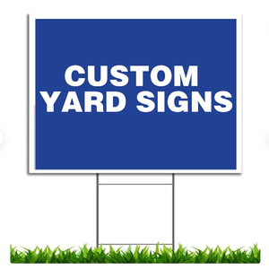 Pancarta Impermeable para Exteriores, Bolsa de Polietileno, Letrero Personalizado Tipo <span class=keywords><strong>Bandit</strong></span> para Publicidad en Carreteras, Letreros Temporales de PP para Jardín y Césped - Product Image 2