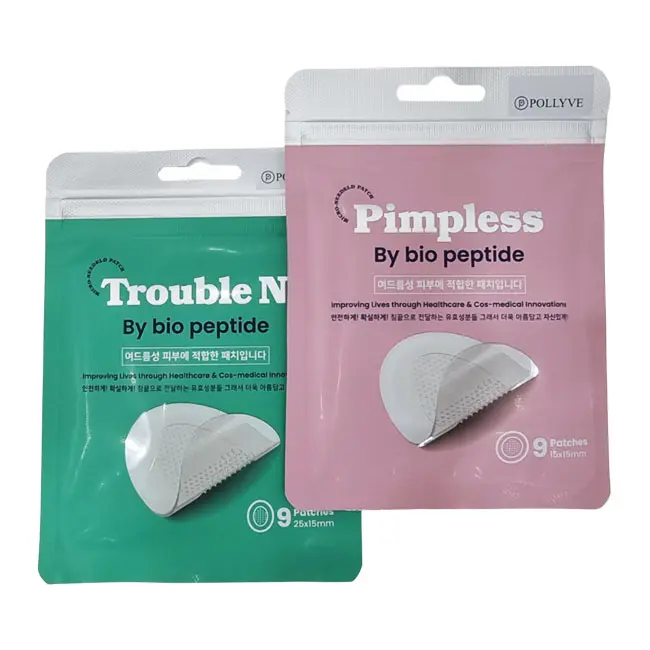 Micro Needle Face Acne Pimple and Spot Patchs pour OEM ODM par Korean Cosmetics Acne Pimple Patch pour la récupération de l'acné Fabriqué en Corée