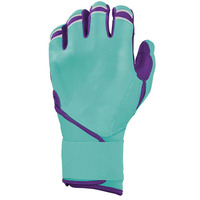 Gants de frappeur en cuir véritable avec logo personnalisé pour enfants et jeunes, manchettes longues, équipement de sport, gants manufacturés de baseball et softball
