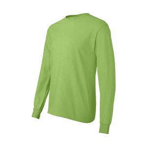 Camiseta de manga larga para hombre de diseño de tendencia superior con logotipo personalizado transpirable fácil para ropa informal camiseta de hombre de Material de la mejor calidad - Product Image 4