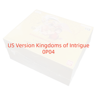 Boîte de boosters de cartes à collectionner Kingdoms of Intrigue OP04, cartes de jeu d'anime à collectionner, idéales pour l'affichage de cartes de loisirs