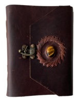 Carnet d'adresses en cuir fait main avec fermoir, design vintage, unisexe, ligné, 120 pages, papier écologique, logo personnalisé, couverture souple