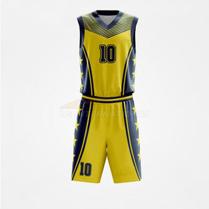 Uniformes de baloncesto personalizables ligeros de secado rápido para hombres y niños conjuntos de ropa deportiva reversibles fábrica al por mayor-sublimación - Product Image 3