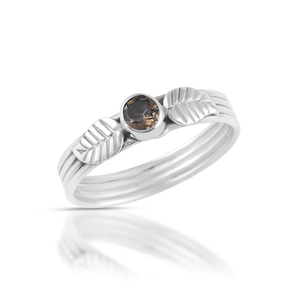 New Arrival 925 Sterling Silver Handmade <b>Statement</b> <b>Ring</b> Unique Design Natural Smoky Quartz Gemstone Wholesale Jewelry Parties - Product Image 1