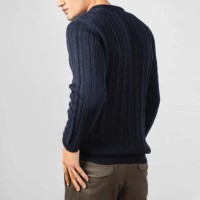 Reddito Sports OEM Nouvelle Collection Pulls Homme Hiver Chaud 100% Coton Standard à Épaules Tombantes Couleur Unie Respirant