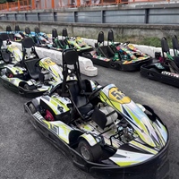 Go-Karts Eléctricos Todoterreno para Niños y Adultos, Motor de 4 Tiempos, Velocidad Máxima de 75 km/h, Frenos Hidráulicos