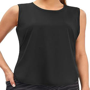 Débardeur actif décontracté et respirant pour femmes avec fente latérale pour des entraînements confortables et des vêtements de sport - Product Image 3