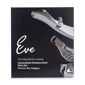 Set da Vino Personalizzato Eve in Acciaio Inossidabile, Accessori Premium per Bar - Product Image 3