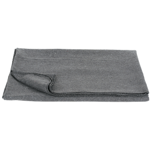 100% Polyester Grey Fleece Relief <b>Blanket</b> Twin Size Solid Pattern Knitted Technics Wearable Portable Home Use Winter <b>Waterproof</b> - Product Image 2