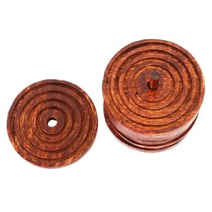 Decorative Natural Solid Wooden Coaster Bohemian Style Eco-Friendly Handmade Customizable Design Budget Friendly <b>Table</b> Coaster - Product Image 4