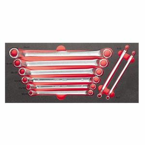 ชุดประแจโพลีกอนอลโค้งสองด้าน 8 ชิ้น พร้อมโมดูลฟองน้ำสองสี USAG - Product Image 1