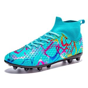 Botas de fútbol para césped al aire libre, zapatos de fútbol profesionales, calzado ligero antideslizante y resistente al desgaste para entrenamiento y competición - Product Image 3