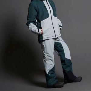 Combinaison de ski pour hommes par temps froid grande taille imperméable respirant isolé équipement robuste pour les aventures en plein air d'hiver - Product Image 5