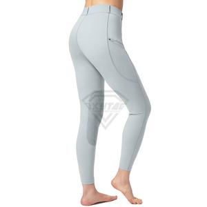 Ropa Ecuestre al por Mayor, Pantalones de Montar a Caballo con Asiento Completo de Silicona, Leggings Deportivos para Mujer, Jodhpur y Pantalones de Montar - Product Image 3
