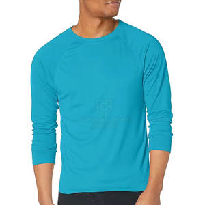 เสื้อยืดคอกลมผู้ชาย แขนยาว คุณภาพพรีเมียม ผ้าฝ้าย 100% ระบายอากาศได้ดี เป็นมิตรกับสิ่งแวดล้อม แห้งเร็ว สวมใส่สบาย ทรงปกติ - Product Image 1