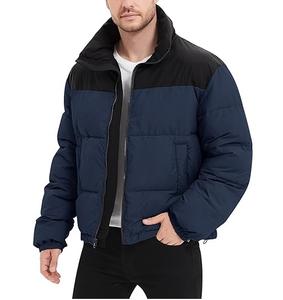 Chaquetas acolchadas con Cremallera de nailon a prueba de viento de alta calidad, chaquetas de burbujas de lona transpirables informales para invierno, cómodas y a la venta - Product Image 3