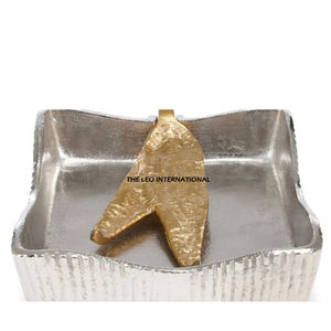 Porte-serviettes en métal en aluminium noir traditionnel support de rangement de table pour comptoirs de cuisine utilisation de la chambre intérieure Occasion de mariage - Product Image 2